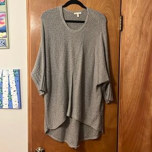 Grey Eileen Fisher sweater. Size XL